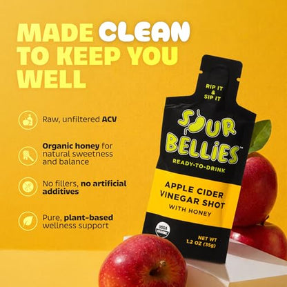 Sourbellies ACV Wellness Shot – 12 Pack