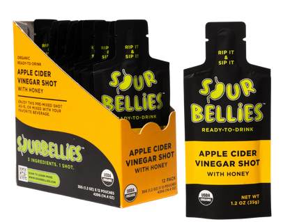 Sourbellies ACV Wellness Shot – 12 Pack (Copy)